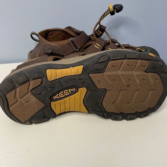 KEEN Newport H2 Kids Sport Sandal Brown Unisex Size 3 - Picture 3 of 7